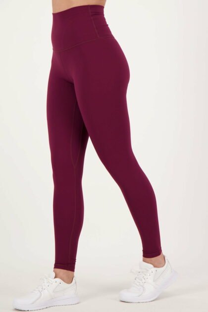 Ultra High Waist Legging Burgundy