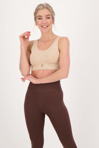 Advanced Rib Seamless BH Nude