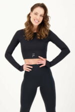 Crop Long Sleeve Flex Black