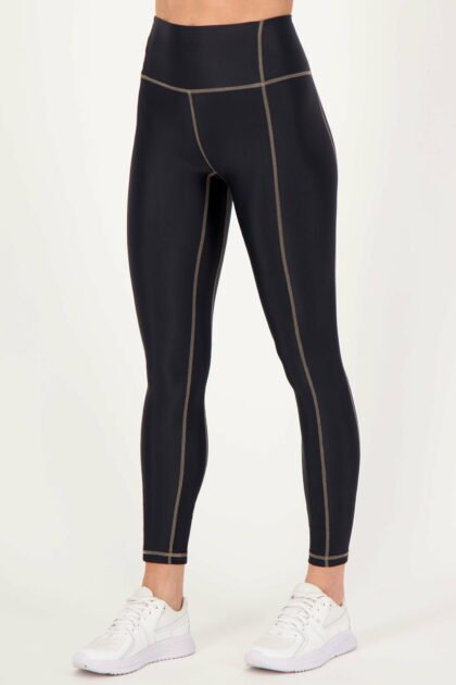 Shape contrast Legging Black