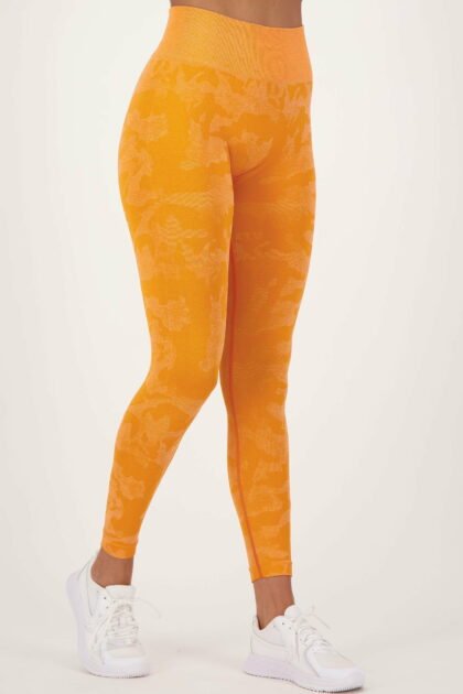 Camo Comfort Legging Orange