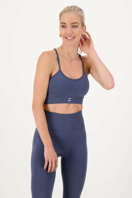 Scrunch Sports Bra Blue