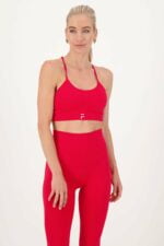 Scrunch Sports Bra Red