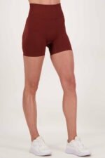 Classic Scrunch Short Brown
