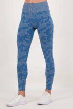 Camo Comfort Legging Ink Blue