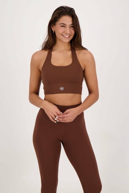 Halter Top Brown