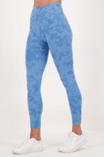 Camo Scrunch Legging Blue