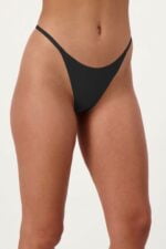 Invisible Thong Black 2-Pack