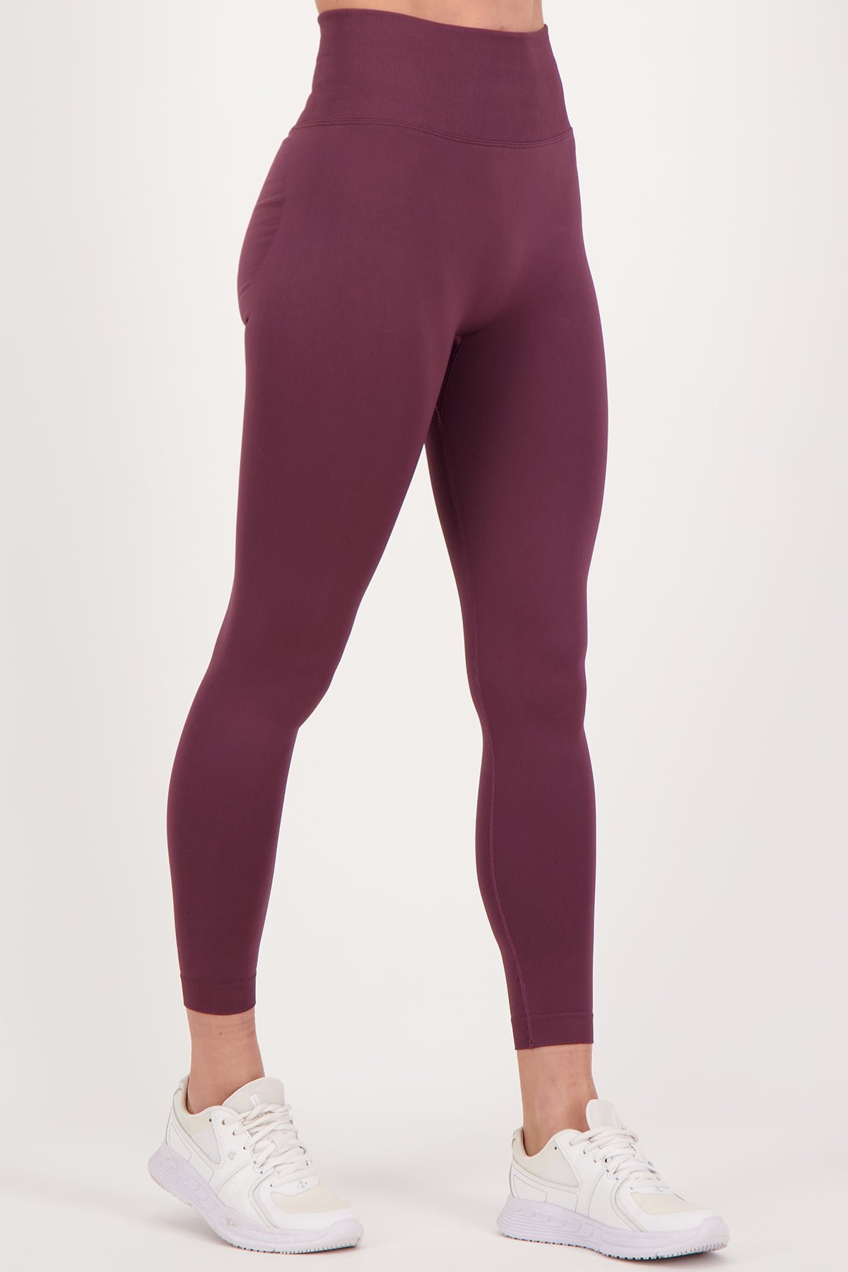 Classic Scrunch Legging Aubergine
