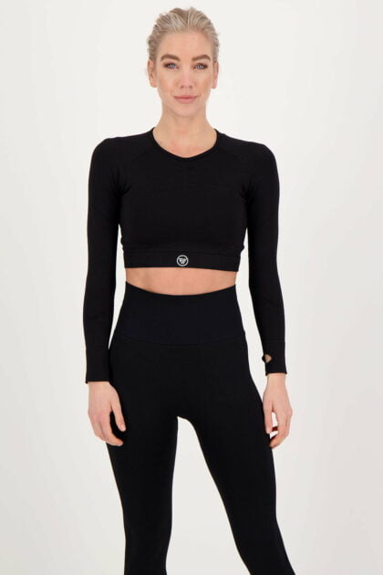 Contour Seamless Long Sleeve 2.0 Black