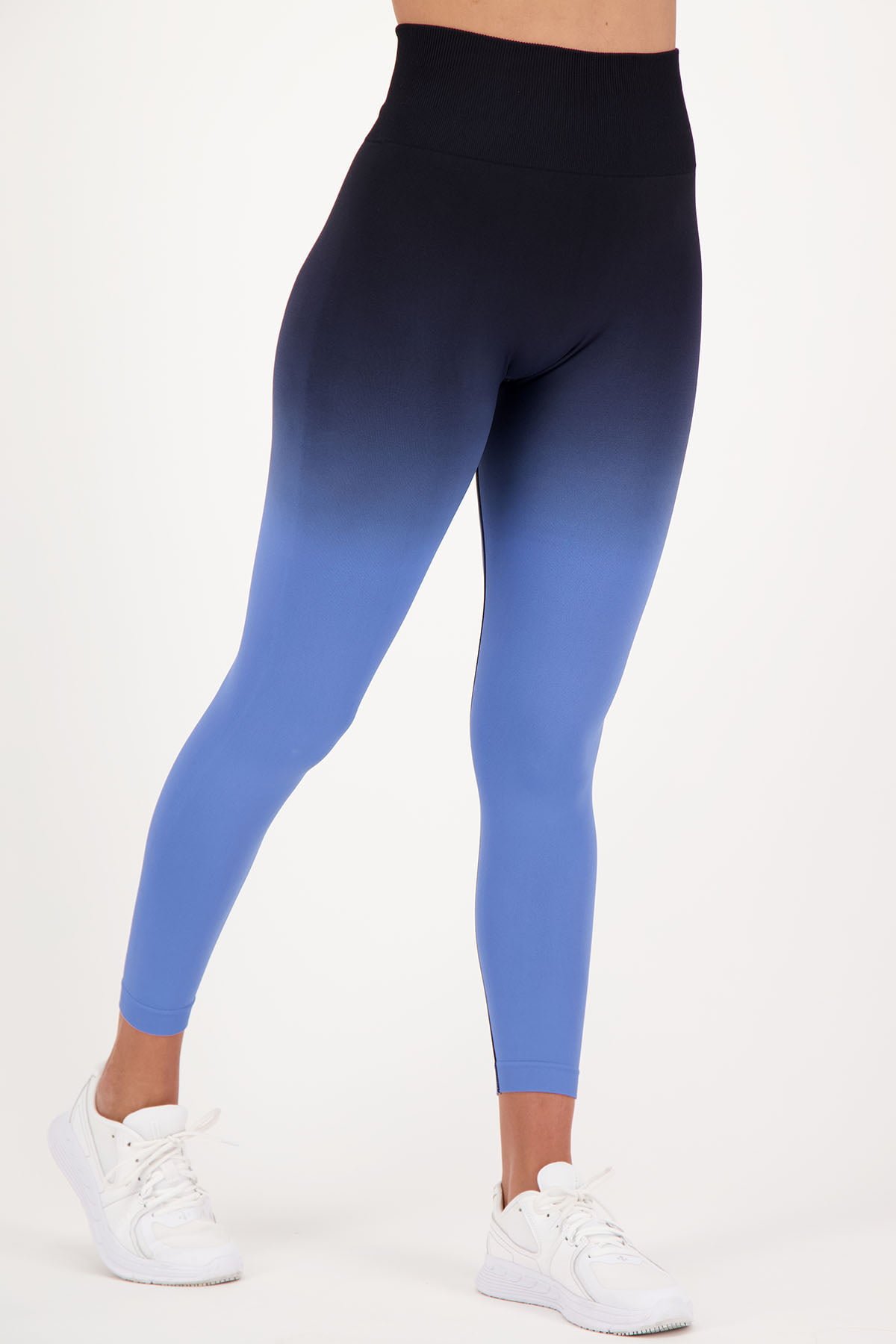 Duo Colour Legging Dark Blue