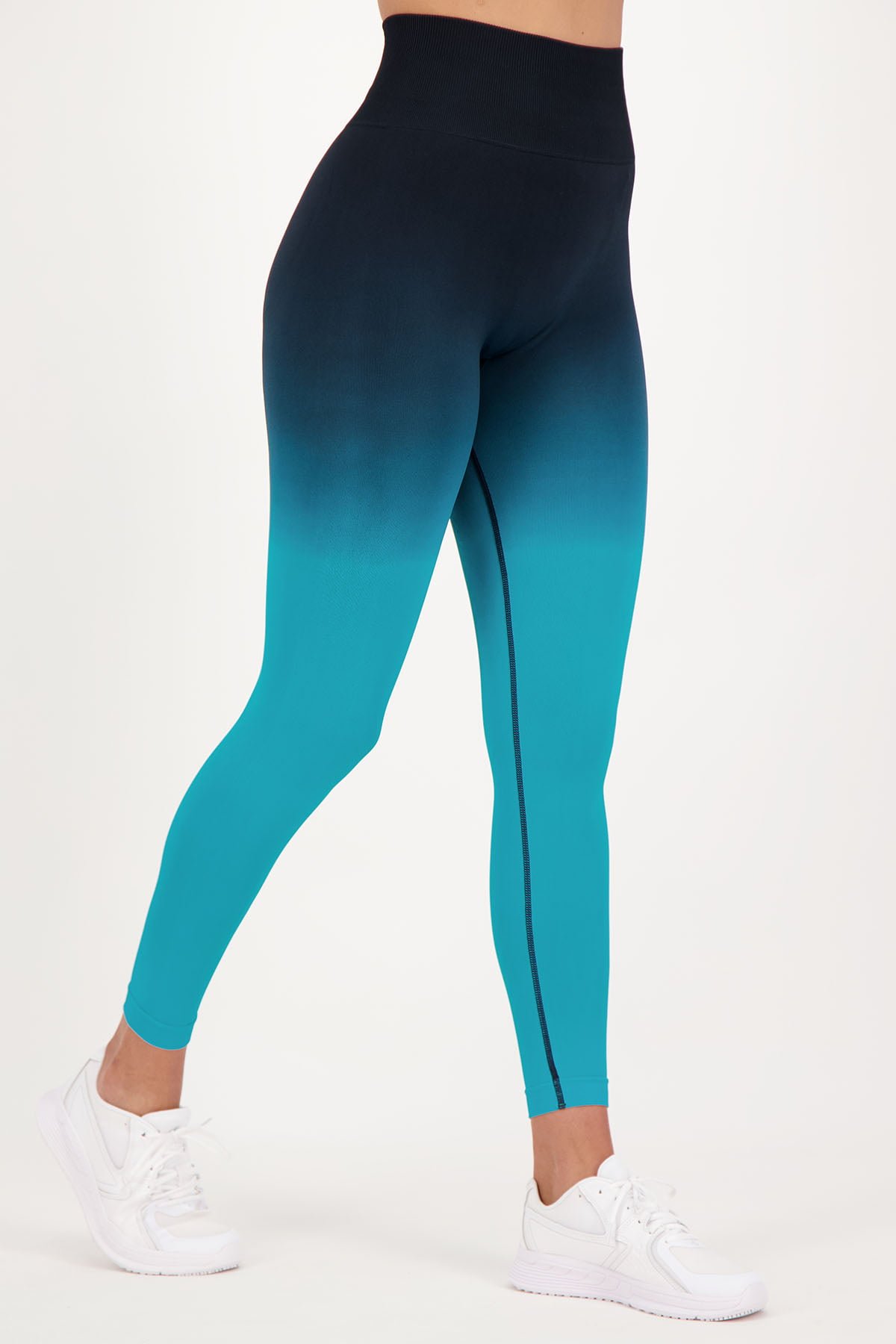 Duo Colour Legging Petrol