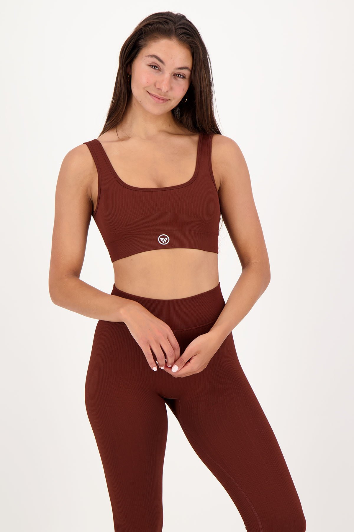 Rib Seamless BH Brown