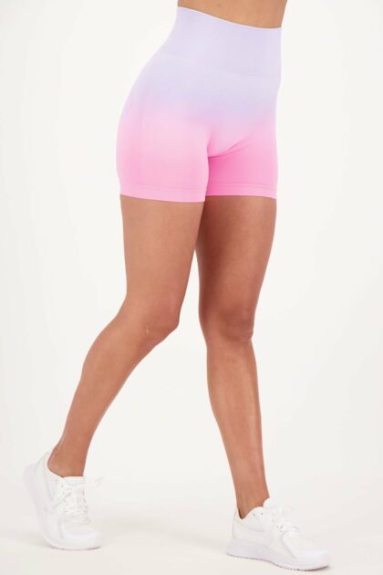 Duo Colour Short Purple Pink