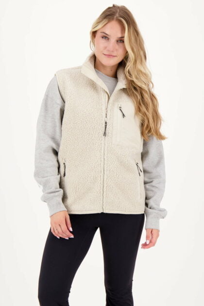 Teddy Bodywarmer Beige