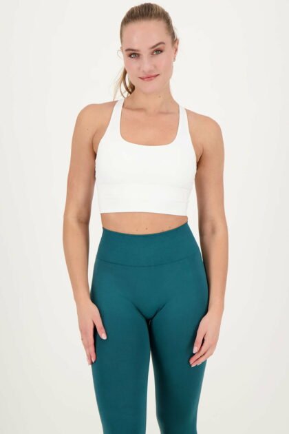 Essential Strappy Sports BH White