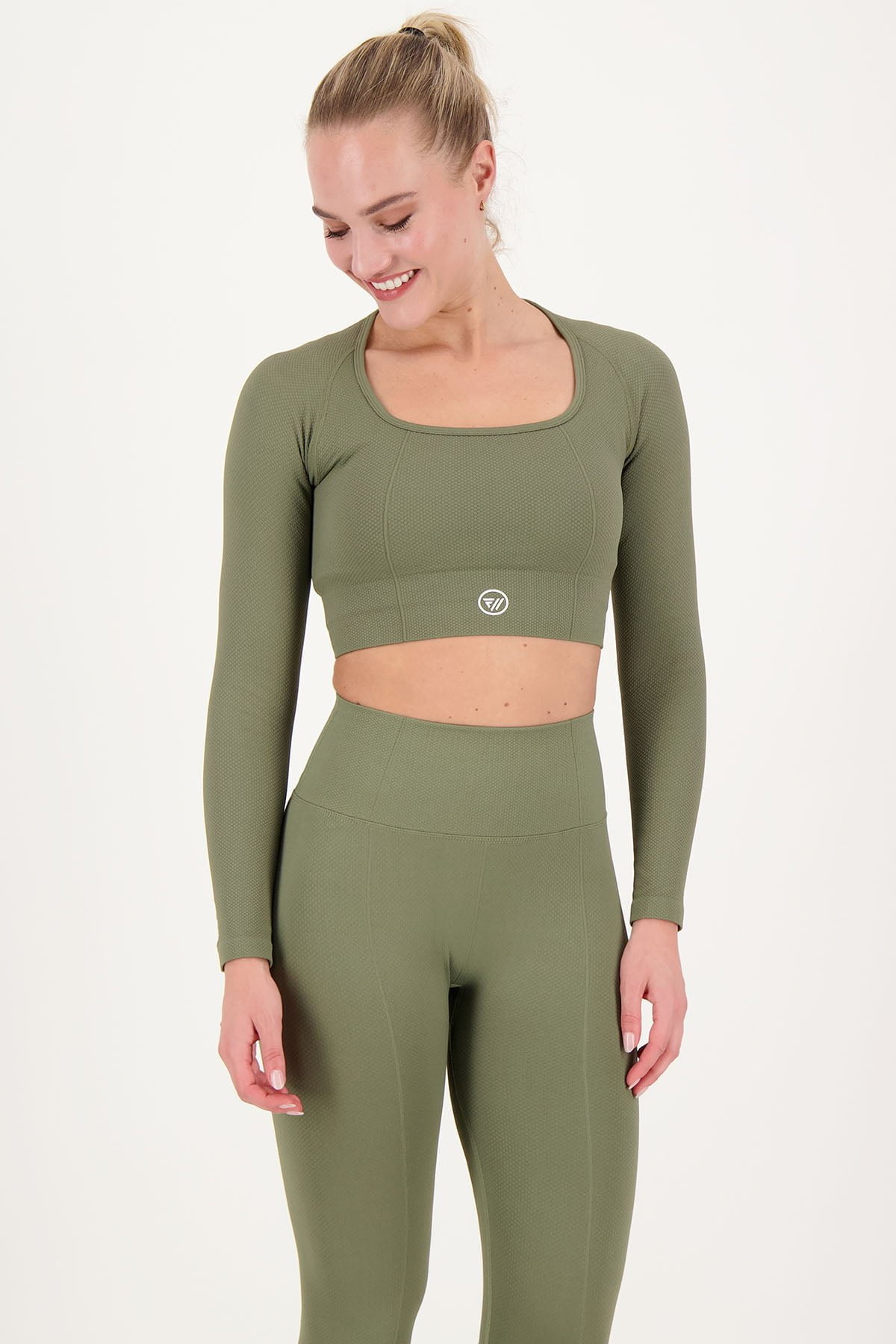 Structure Slimming Longsleeve Olive
