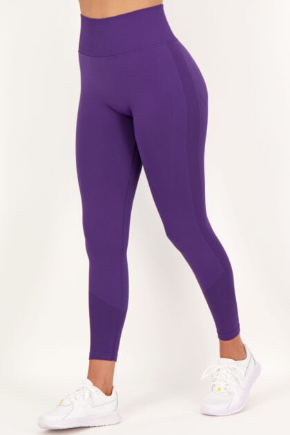 Smile Scrunch Legging Purple