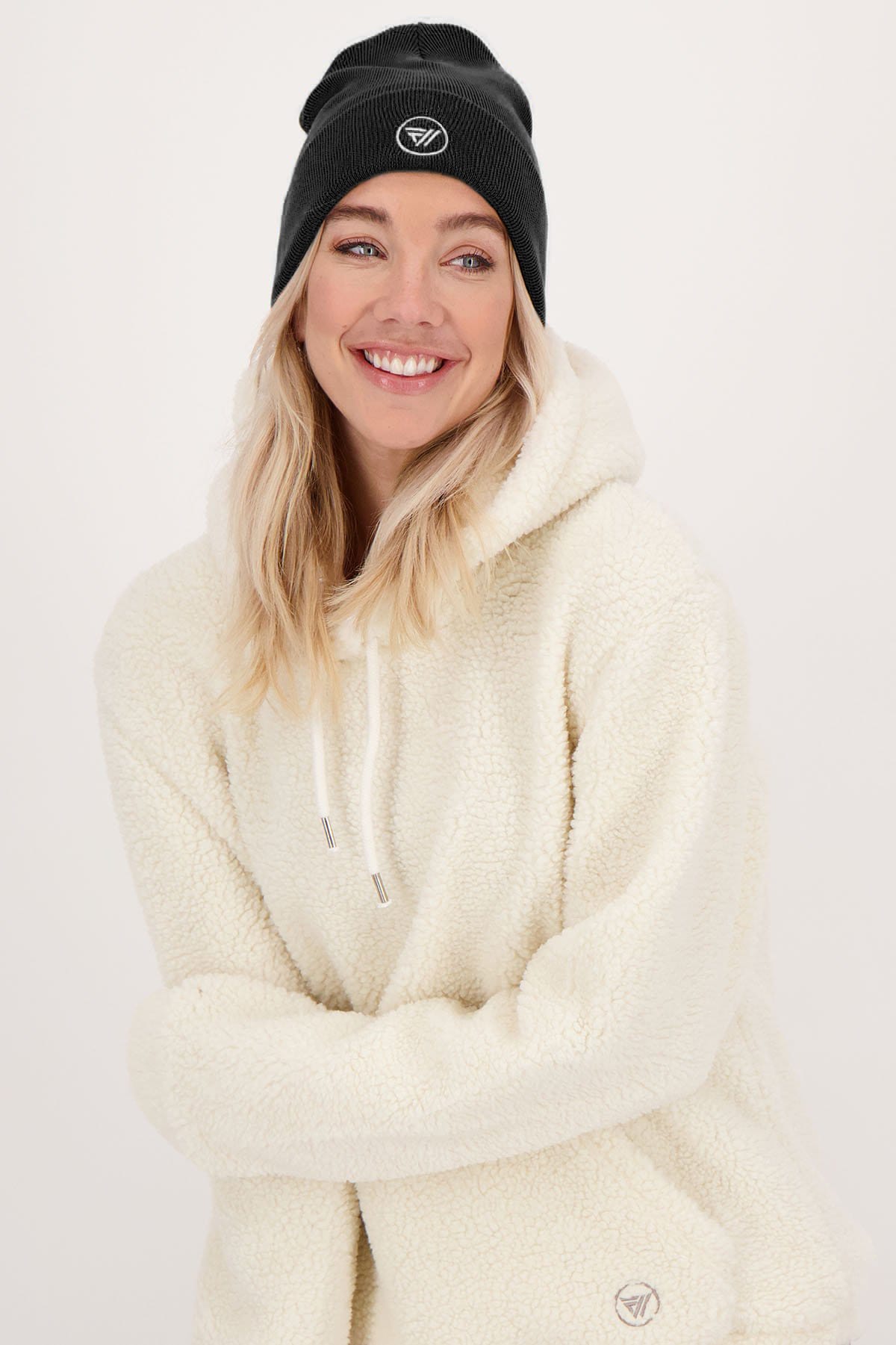Rib Beanie Black