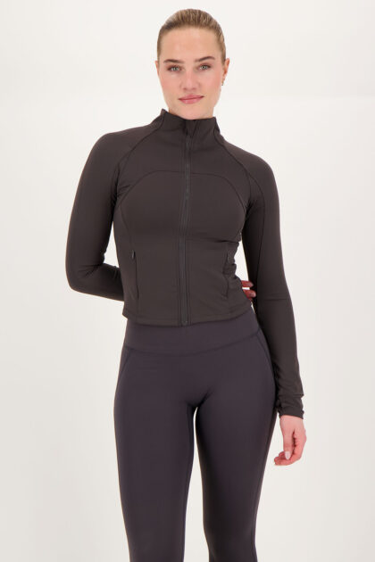 Aero Full Zip Jacket Charcoal